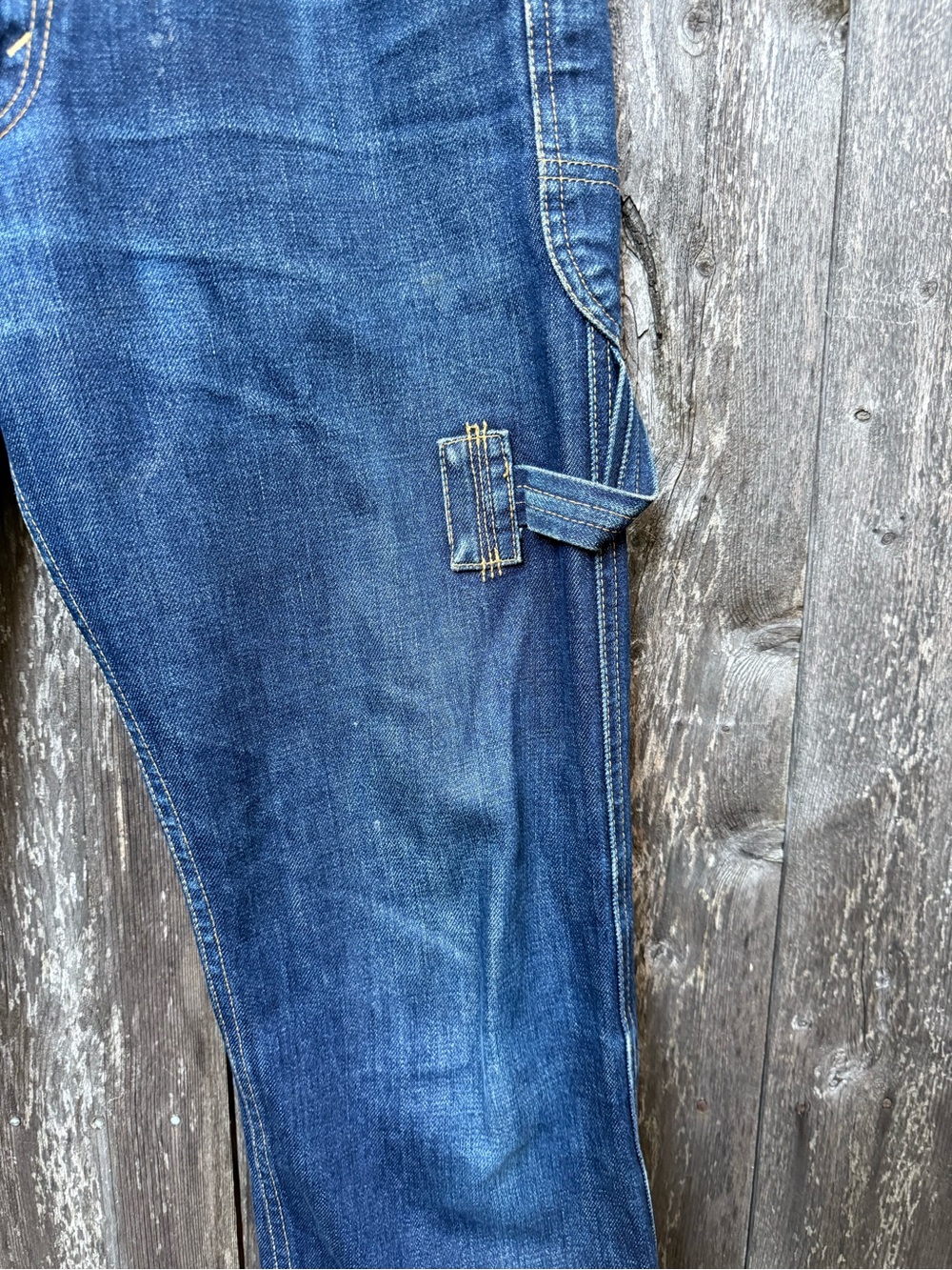 Junya Watanabe x Comme des Garçon MAN Dark Blue Denim Carpenter Jeans M AD2009 - Picture 5 of 16